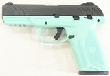 Ruger Security 9 Turquoise Grip 9mm 2 Mags 4In 3821 - 2 of 5