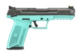 Ruger 57 5.7X28 TALO Model Turquoise Blue 20 Round Capacity 16405