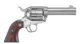 Ruger Vaquero 357 Mag Stainless Steel 4.62