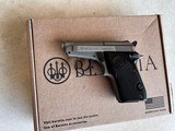 USED Beretta 21 Bobcat 22 LR INOX Stainless Steel J212500 - 4 of 7