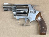 Smith & Wesson Model 36 38 Spl Nickel Circa 1972/1973 - 2 of 2