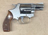 Smith & Wesson Model 36 38 Spl Nickel Circa 1972/1973 - 1 of 2
