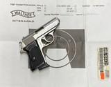 Used Interarms Walther PPK 380 ACP Stainless 2- Mags Secret Agent Man 007 - 4 of 4