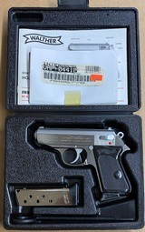 Used Interarms Walther PPK 380 ACP Stainless 2- Mags Secret Agent Man 007 - 1 of 4