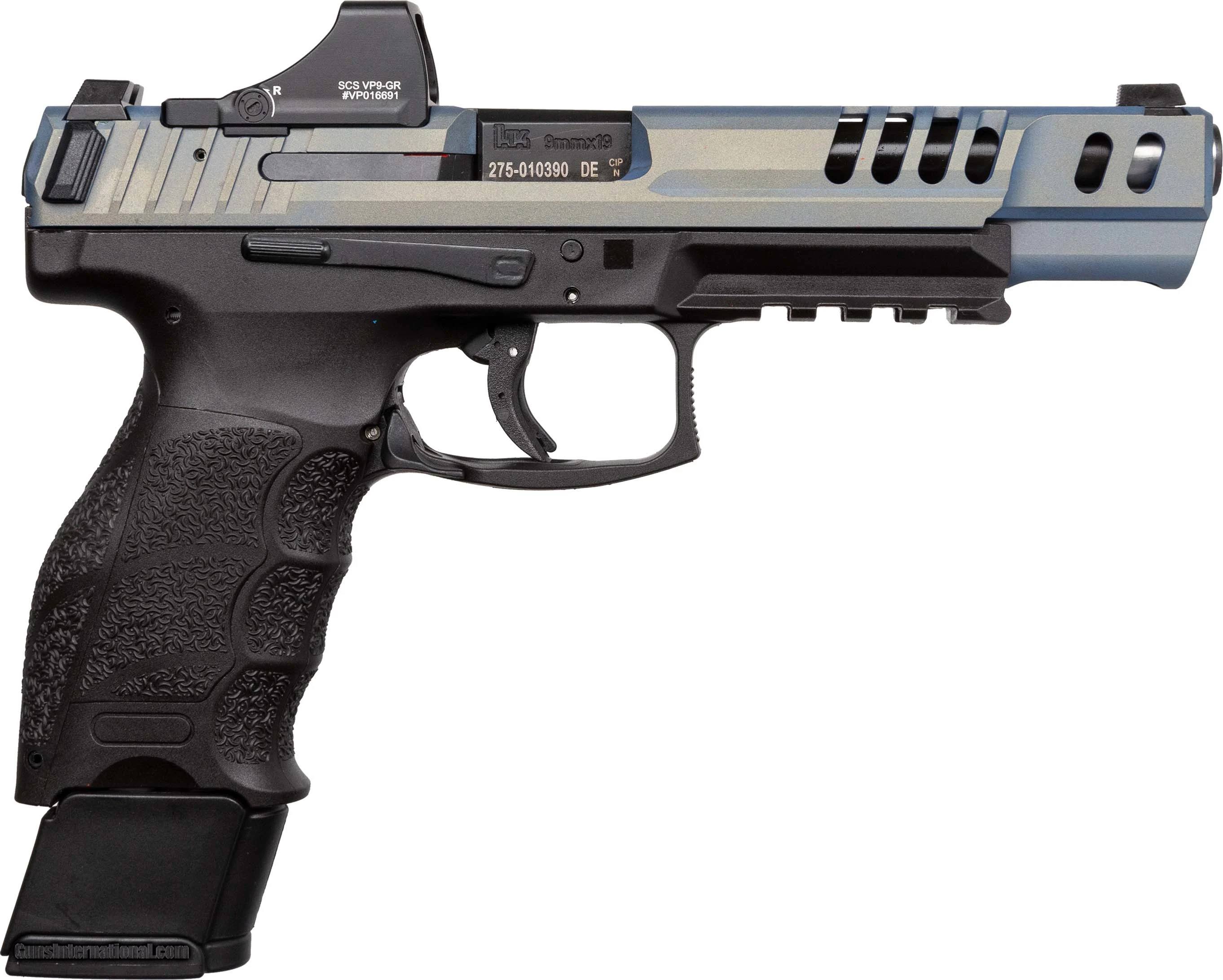 HK Heckler & Koch VP9 Match 9MM 20 Round Capacity w/ Holosun SCS ...