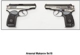 Arsenal Makarov 9x18 Pistol Made in Bulgaria
