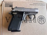 USED Beretta 3032 Tomcat CA 32 ACP INOX Stainless Steel J320500CA - 2 of 6
