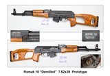 Romak 10 “Demilled” 7.62x39 Prototype Ratmil / Cugir Romanian - 2 of 2