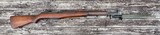 Springfield Armory M1 Garand 30-06 W/ Bayonet WWII Circa 1944 - 1 of 8