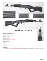 Arsenal SLR – 95 7.62x39 Bulgarian Low Serial Milled - 2 of 2