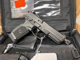 USED FN FNX-45T Tactical 45 acp 15rd FNX45 Black 66966 - 2 of 7