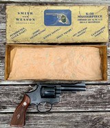 Smith & Wesson K-38 Combat Masterpiece Pre-Model 15 Gold Box - 8 of 8