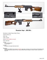 Russian Vepr .308 Win. - 2 of 2