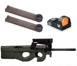 FN OD Green PS90 5.7x28 Bullpup W/ Vortex Viper & 2- 50 Round Mags - 1 of 1