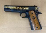 Rare Colt Joe Foss Limited Edition 5 inch 1911 Blued Finish - 3 of 5