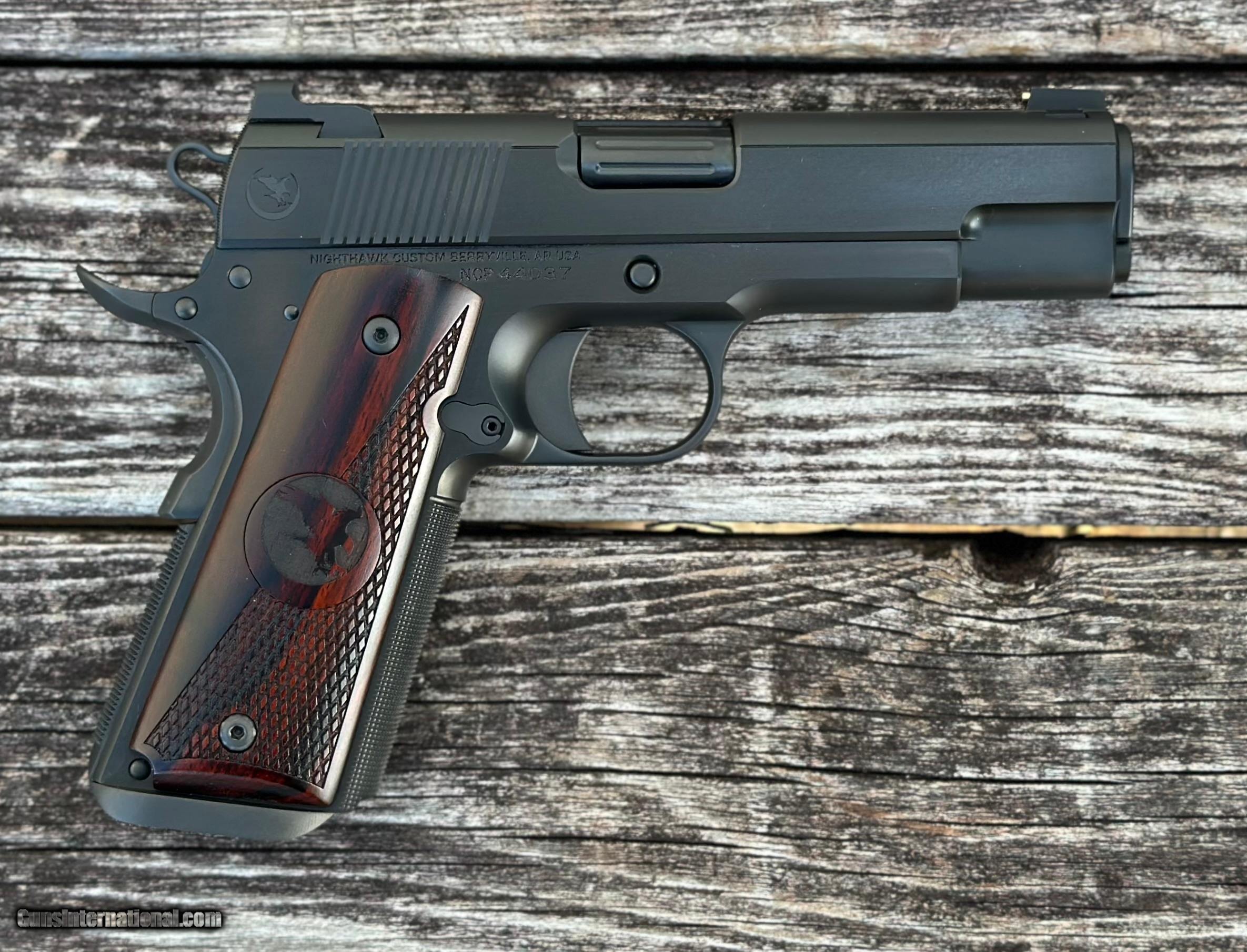 Nighthawk NHC Classic Commander 45 ACP 1911 Black DLC 4.25