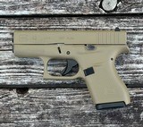 Used Glock 42 380 ACP FDE 2- Mags & Holster ACG-00819 - 2 of 3