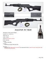 Arsenal SLR – 95 7.62x39Bulgarian Low Serial Milled - 2 of 2