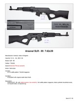 Arsenal SLR – 95 7.62x39 Low Serial Bulgarian - 2 of 2
