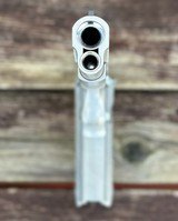 Used Springfield Armory V12 1911 Stainless 45 Super Custom Crowned Barrel - 5 of 7