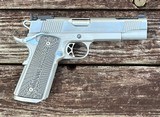 Used Springfield Armory V12 1911 Stainless 45 Super Custom Crowned Barrel - 1 of 7