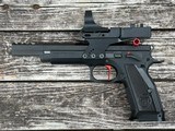 Pre Owned CZ 75 TS Czechmate 9mm 6- Mags 2- Barrels & Extras - 2 of 3