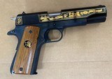 Rare Colt Joe Foss Limited Edition 5 inch 1911 Blued Finish - 1 of 5