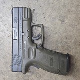 Used Springfield XD 40 S&W Sub-Compact OD Green - 2 of 2