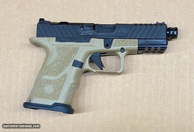 Zev Technologies OZ9C 9mm Elite Compact FDE Optics Ready Threaded Barrel