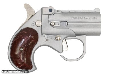 Cobra Firearms Big Bore 38 Spl Satin Stainless Rosewood Grip BBG38SR