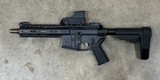 Used Noveske Diplomat AR Pistol 556 Nato MLok SBA3 Brace Meprolight RDS Pro - 2 of 2