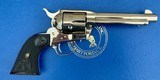 Colt Single Action Army Nickel 45 LC 5.5 SAA 2005 - 1 of 8