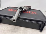 USED Ruger New Model Blackhawk 357 Mag Stainless Steel 6.5