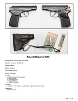 Arsenal Makarov 9x18 Bulgarian - 2 of 2