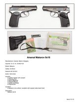 Arsenal Makarov 9x18 Bulgarian - 2 of 2