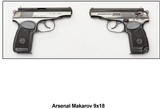 Arsenal Makarov 9x18 Pistol Made in Bulgaria - 1 of 2