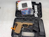 Used Sig Sauer 365XL 9mm FDE W/ Romeo Zero Red Dot 365XL-9-BXR3-RXZE - 1 of 7