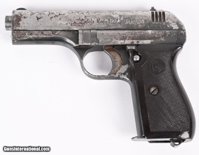 Occupation-Produced CZ Model 27 with US Capture Papers - Includes Holster