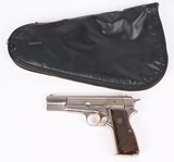 1980 Browning Hi-Power 9mm Bright Chrome w/ Gold Accents - 8 of 8