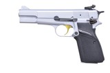 1982 Browning Hi-Power in Satin Nickel 9mm 13 Round Capacity