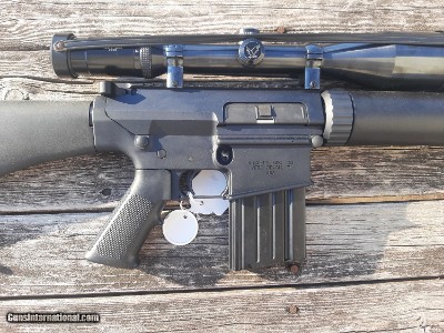 Knight's Armament Co. SR-25 w/ Threaded Gas Block and Swarovski Optic - 90s Classic! - Image 2 of 10
