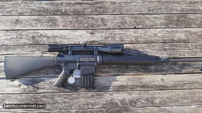Knight's Armament Co. SR-25 w/ Threaded Gas Block and Swarovski Optic - 90s Classic!