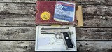 1988 Colt Series 80 National Match Gold Cup 45 ACP Very Good Condition