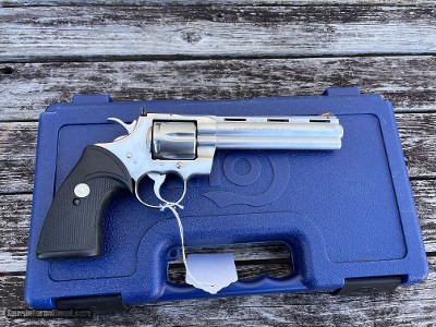 Colt Python 357 Mag Stainless 6