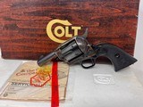 Colt Third Generation Sheriff's Model Single Action Army 1980 SAA - 2 of 7