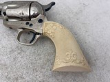 Custom Engraved Colt Single Action Army 45 LC 12