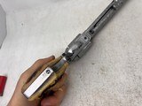 Custom Engraved Colt Single Action Army Revolver 38 spl 7.5