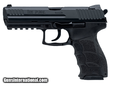 HK Heckler & Koch P30L V3 9mm 10 Round Capacity P30 Decocker 81000121