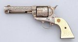 Custom Engraved Colt Single Action Army Revolver 1902 - 2 of 2