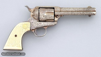 Custom Engraved Colt SAA Single Action Army 45 Colt 1902